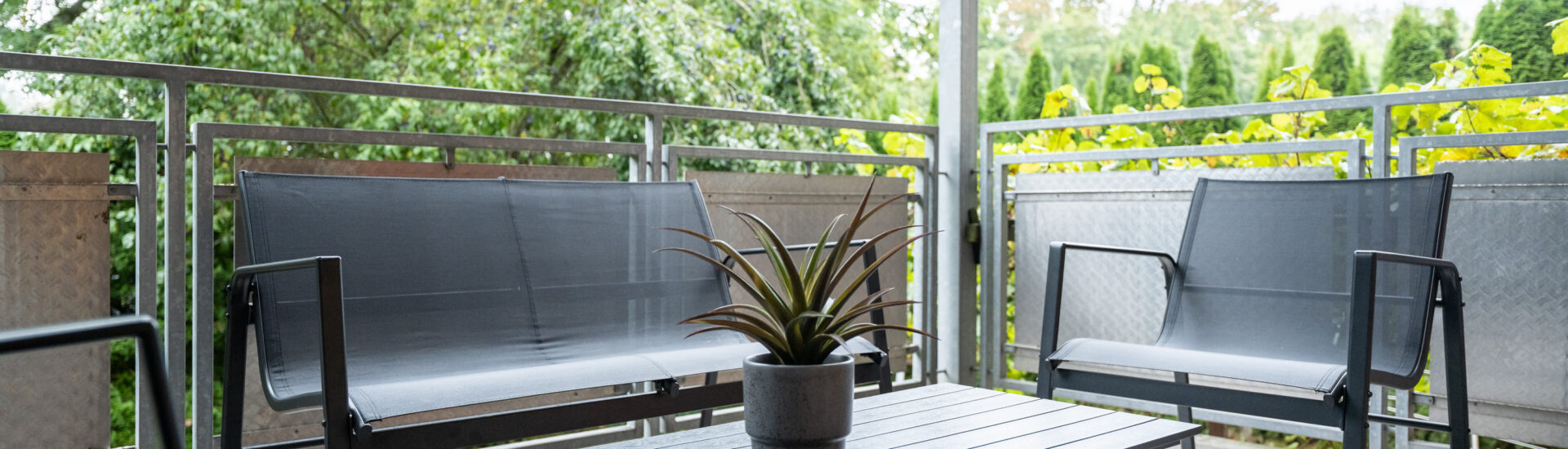 Balkon WG Zimmer EG-2 im EG in der Schwedendammstraße 17 in Villingen-Schwenningen